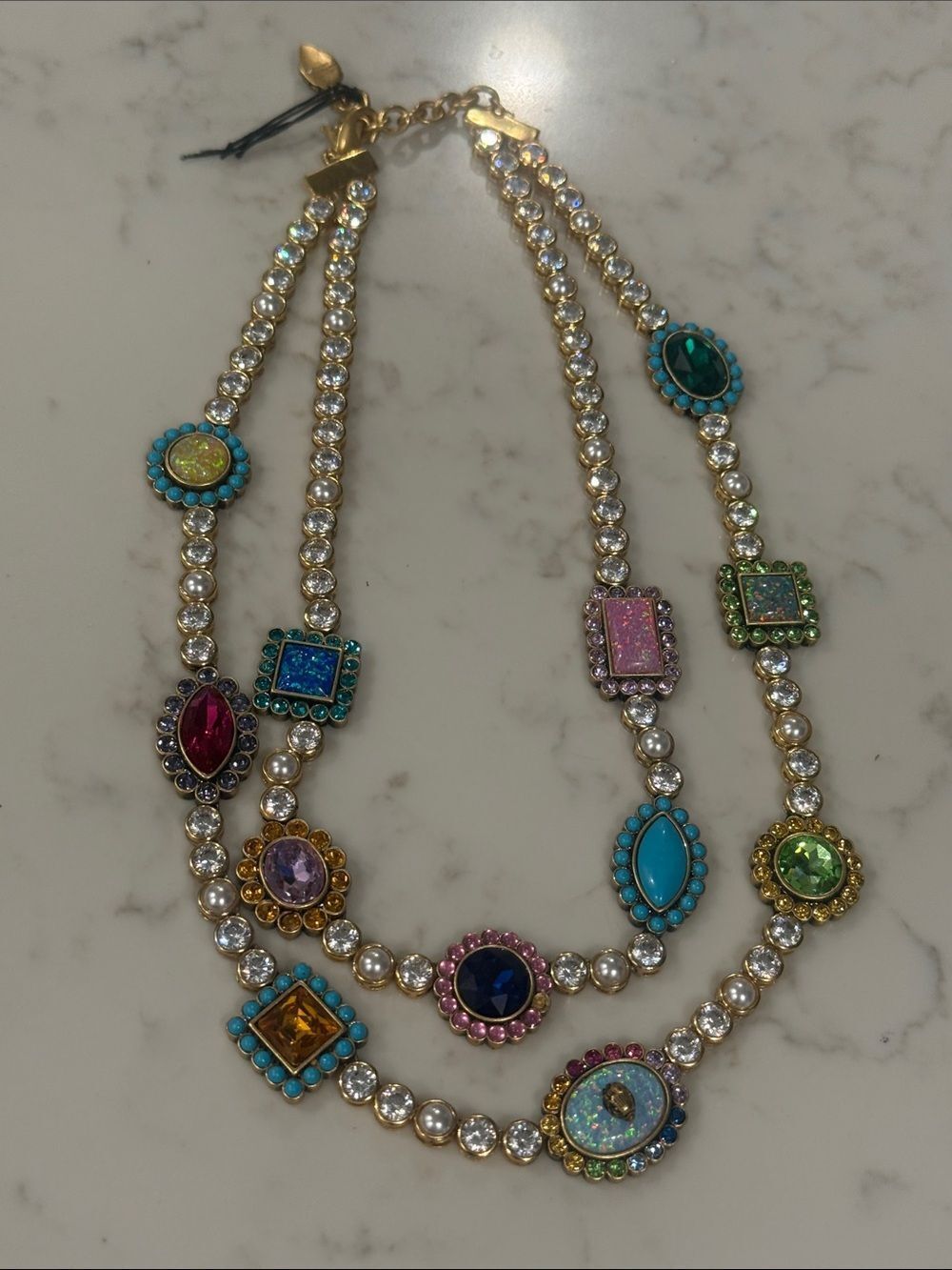Kurt Geiger regency gem necklace - Picture 4 of 7